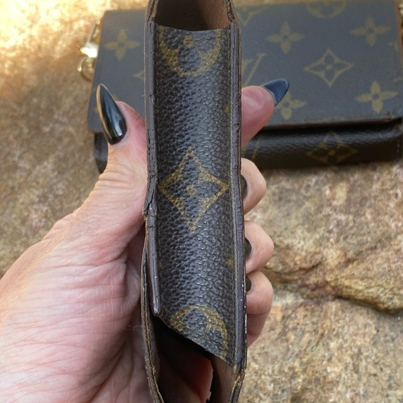 Authentic rare LOUIS VUITTON monogram stash case / key holder / cigarette box - Picture 7 of 10